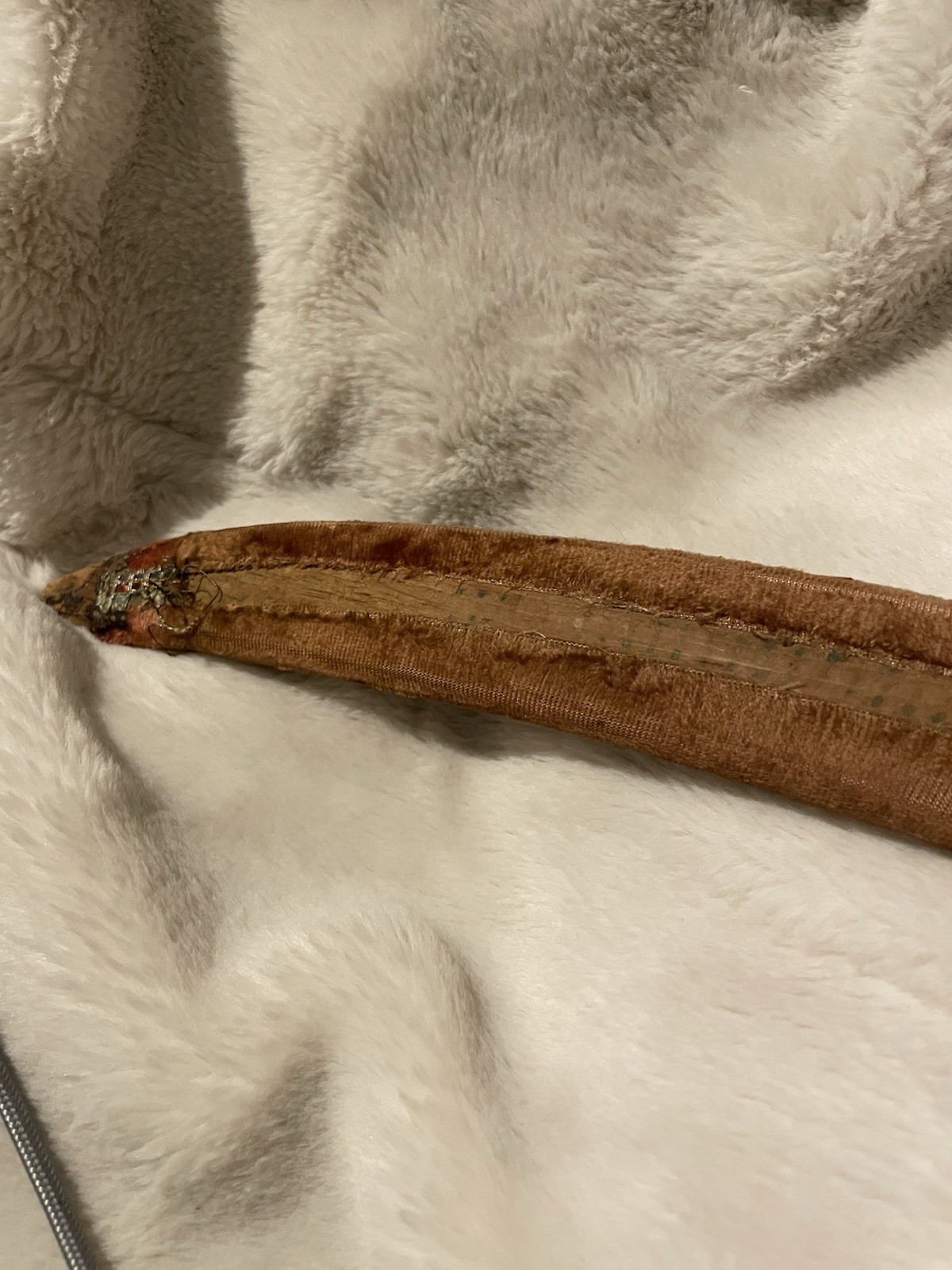 VIntage Shamshir India Dress Sword with Brass Scabbard 22”