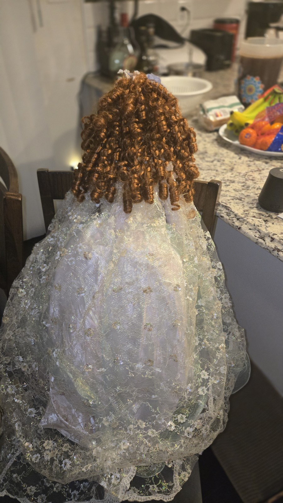 Rustie porcelain doll "Diamond Dust" 32"