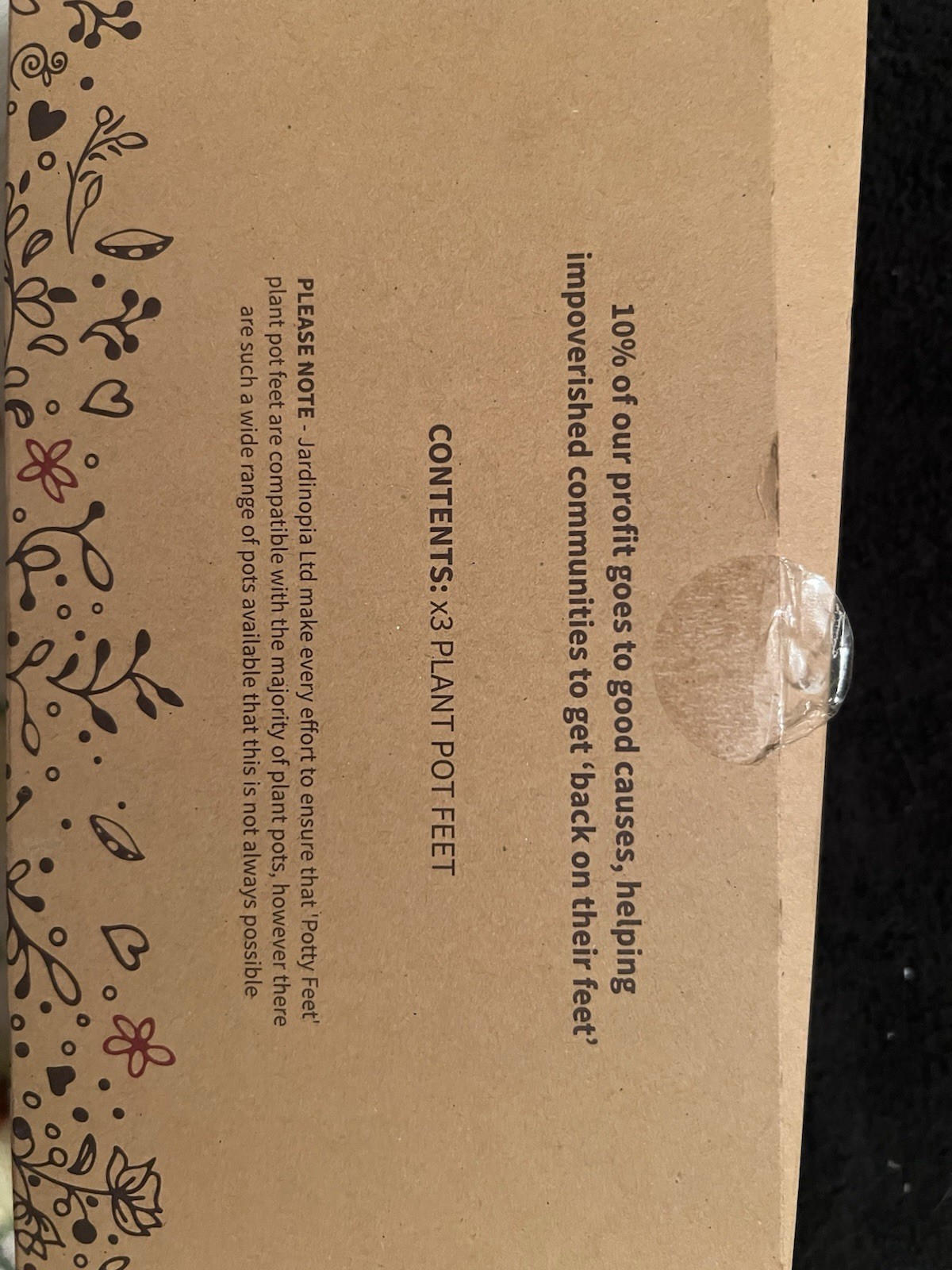 Potty Feet Stags Figures Planter Riser Handmade Yard Art Ornaments 3pcs New