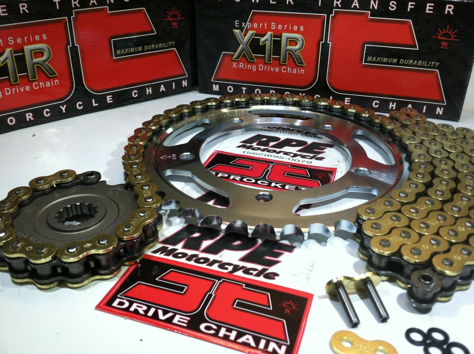 2009-2021 Kawasaki EX650R Ninja 650 JT X-Ring 520 Chain and Sprockets Kit