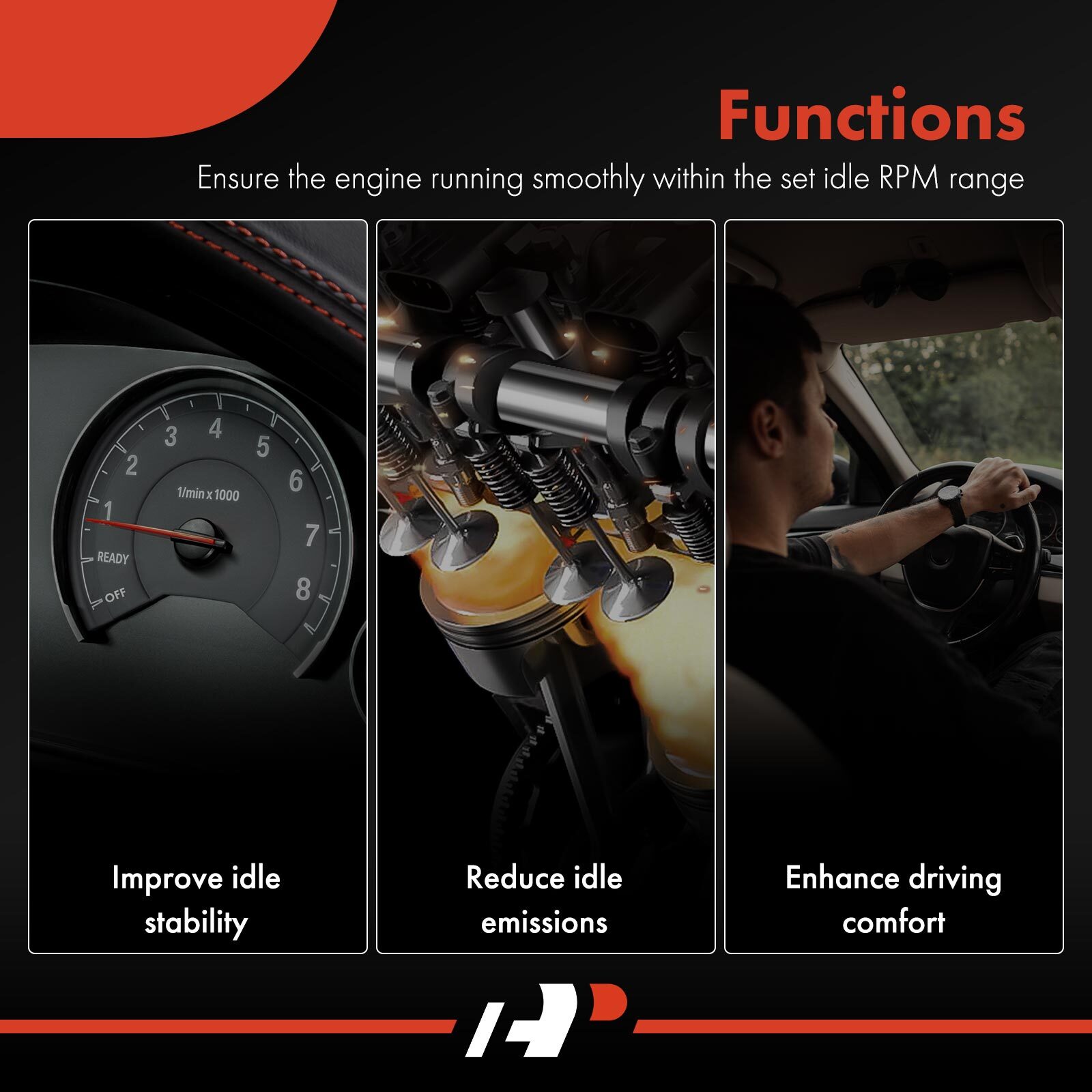 Idle Air Control Valve for Ford F-150 1997-2002 F-250 Explorer Taurus Mercury