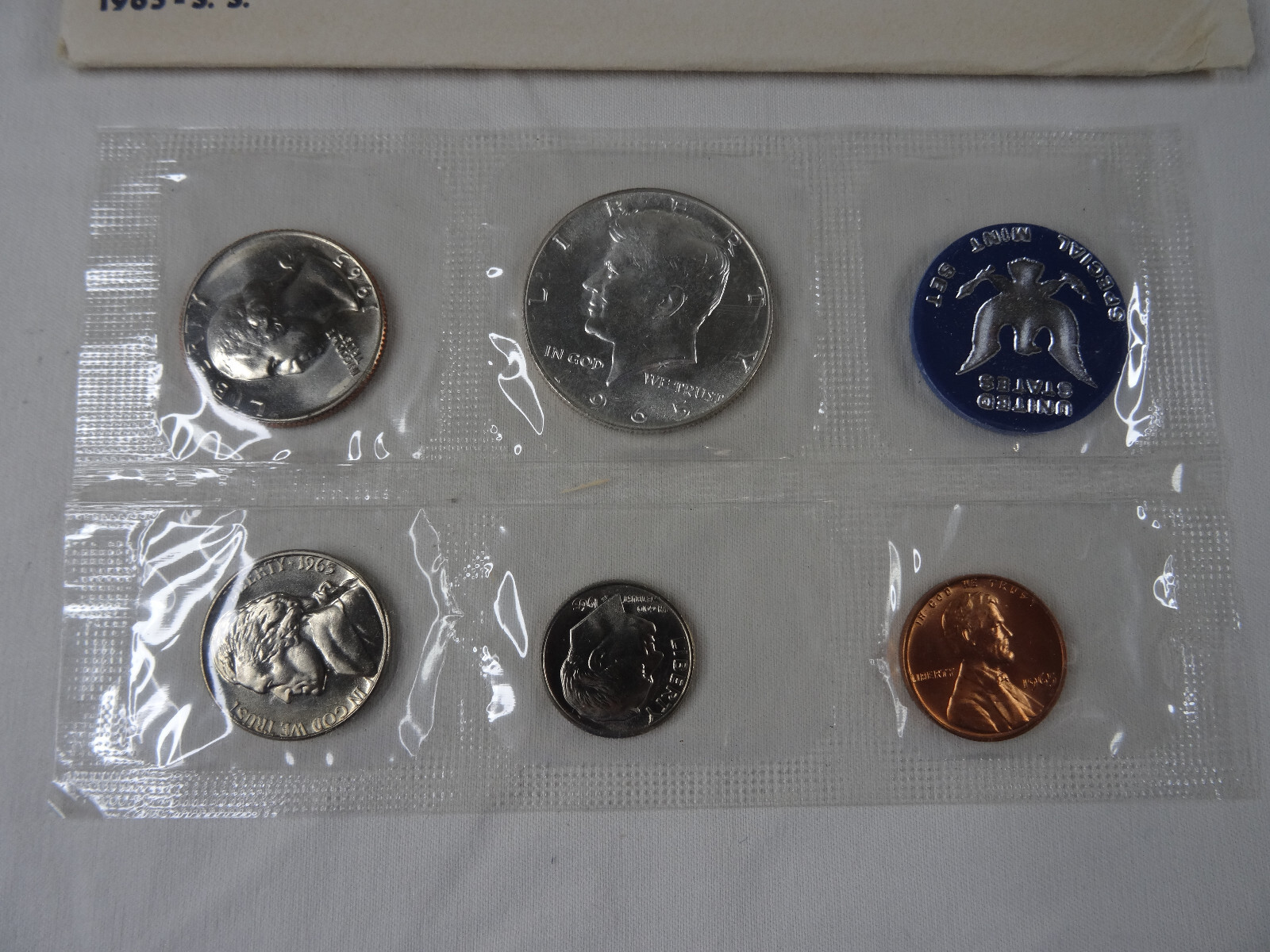 1965 1966 1967 SMS US Mint Sets Special Mint Sets 15 Coins OGP