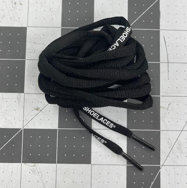 Off White “SHOELACES” Oval Laces Off White Presto Vapormax Shoelaces