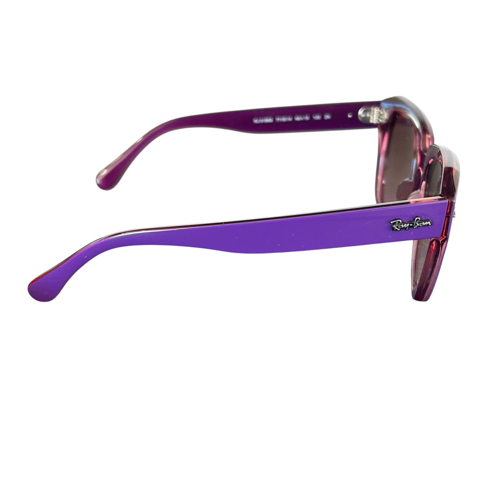 Ray Ban Junior State Street Kids Sunglasses RJ9186S Violet Gradient Youth NEW