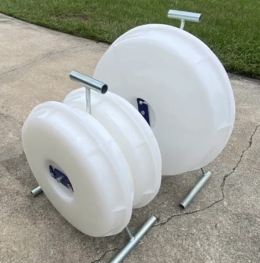 Wire Wheel® 415D NM cable dispenser - electric wire spinner - wire dispenser