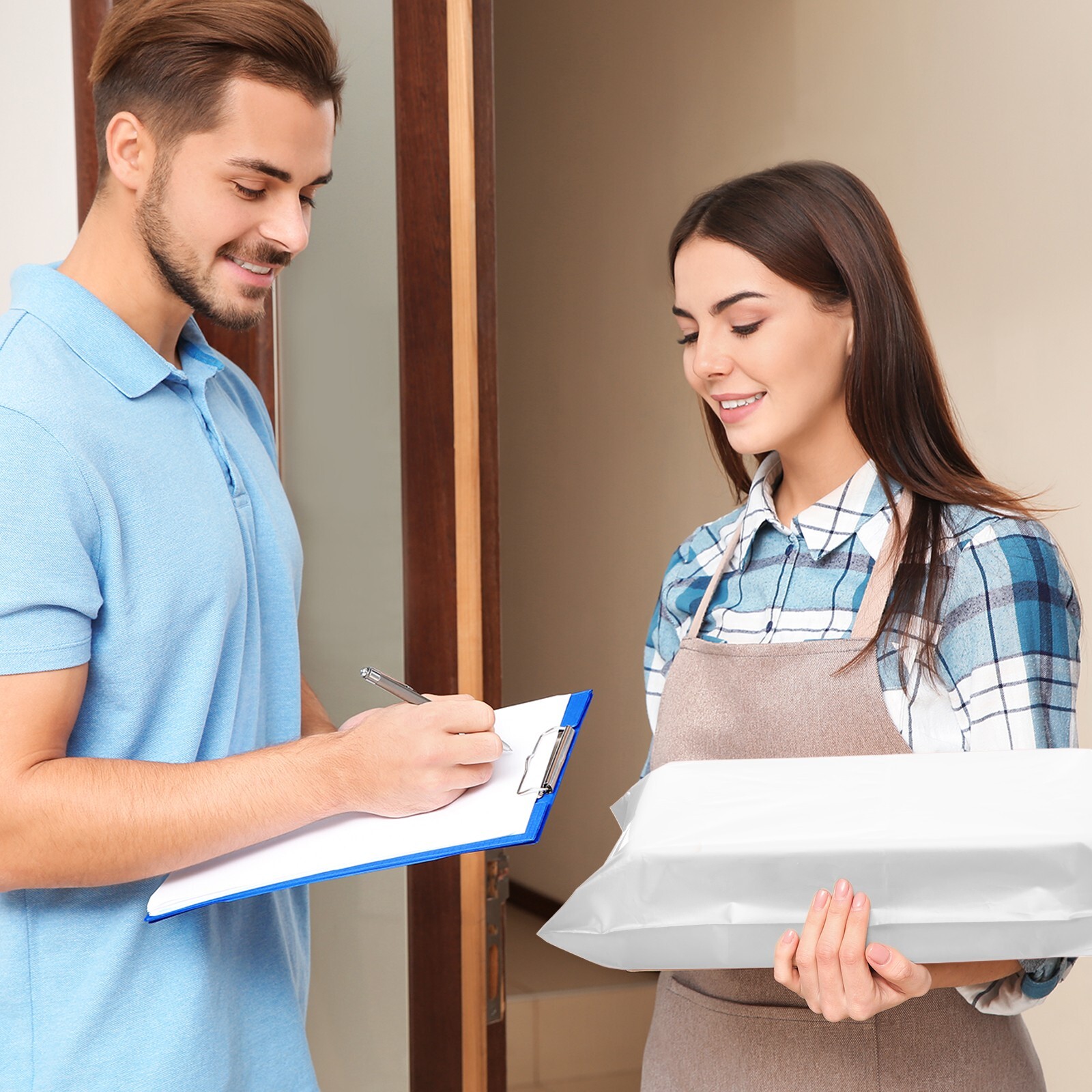 Poly Mailers Shipping Bags Mailing Poly Bags Strong Self Seal- Choose Color Size