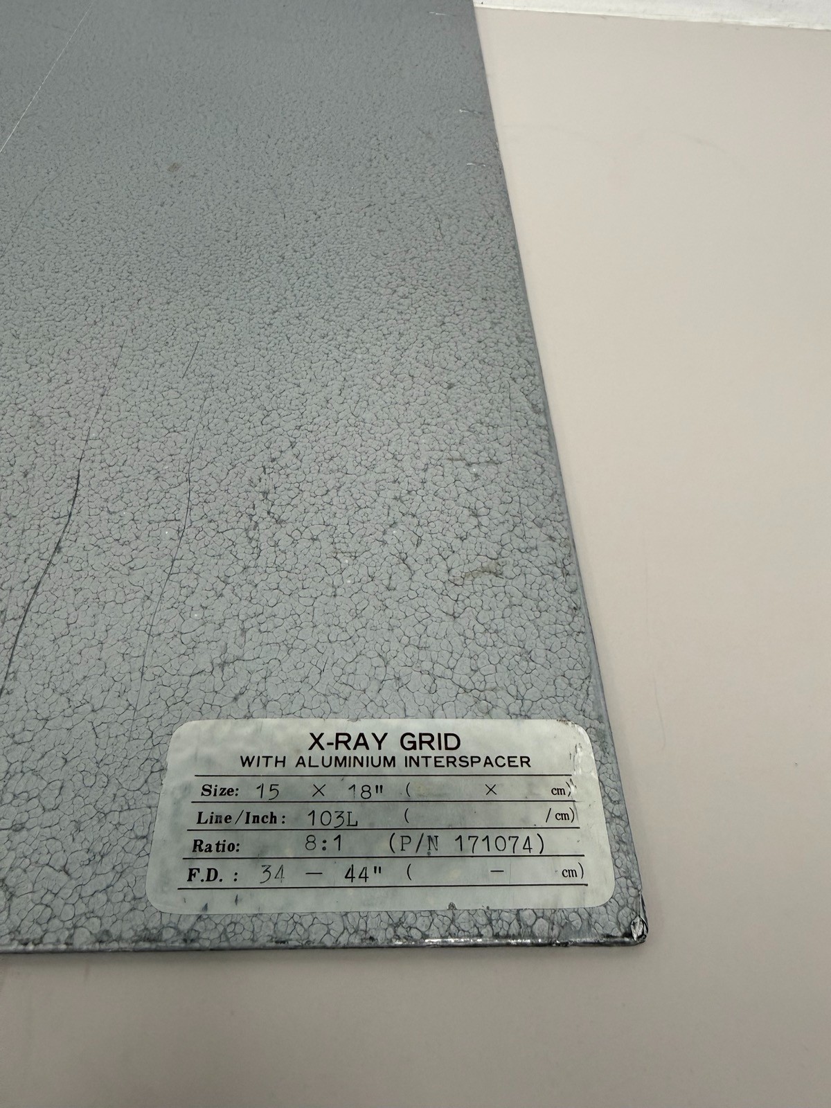 X-Ray Anti Scatter Grid