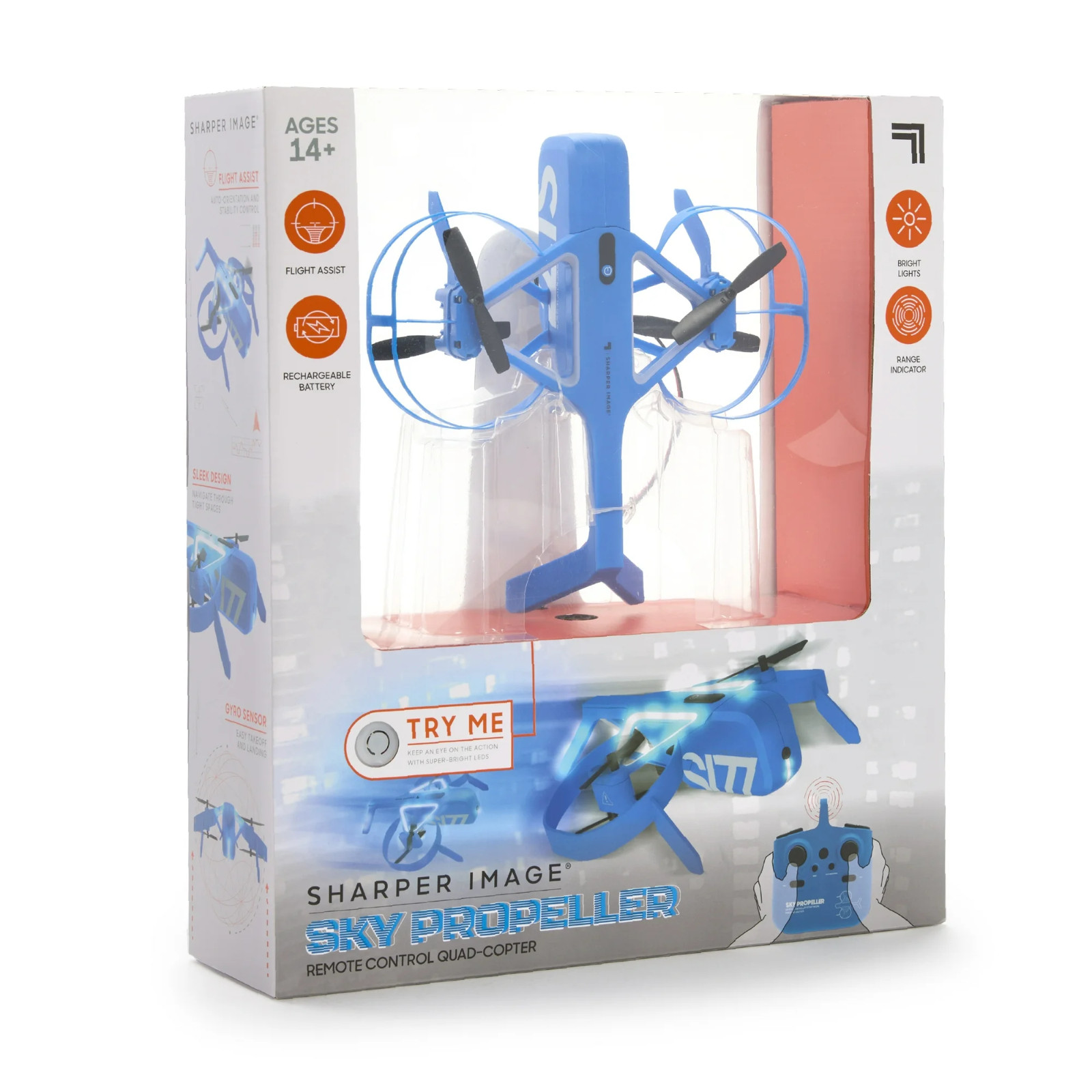 Sky Propeller RC Remote Control Compact Mini Drone LED For Kids Beginners Adults