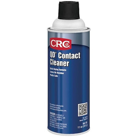 Crc 02130 Qd Contact Cleaner, Electrical Grade,11 Oz Aerosol Can