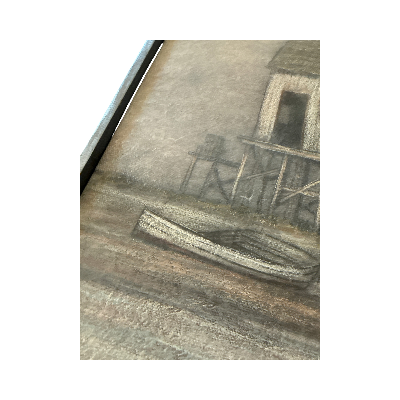 Henry Parker Original Oil Painting - Misty Morning Series - Signed 1975