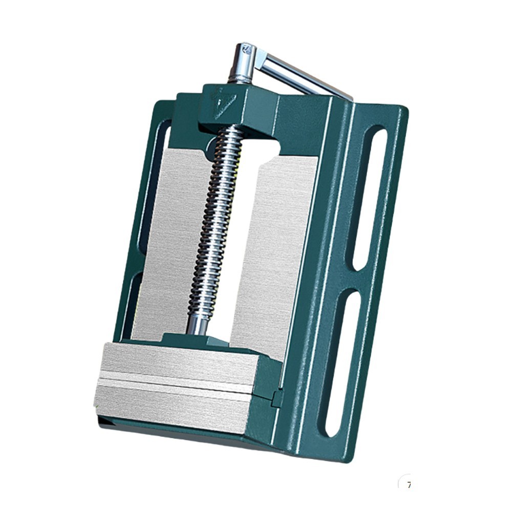 4inch Bench Pillar Clamp Jaw Vice Vise Drill Press Machine Work Heavy Duty