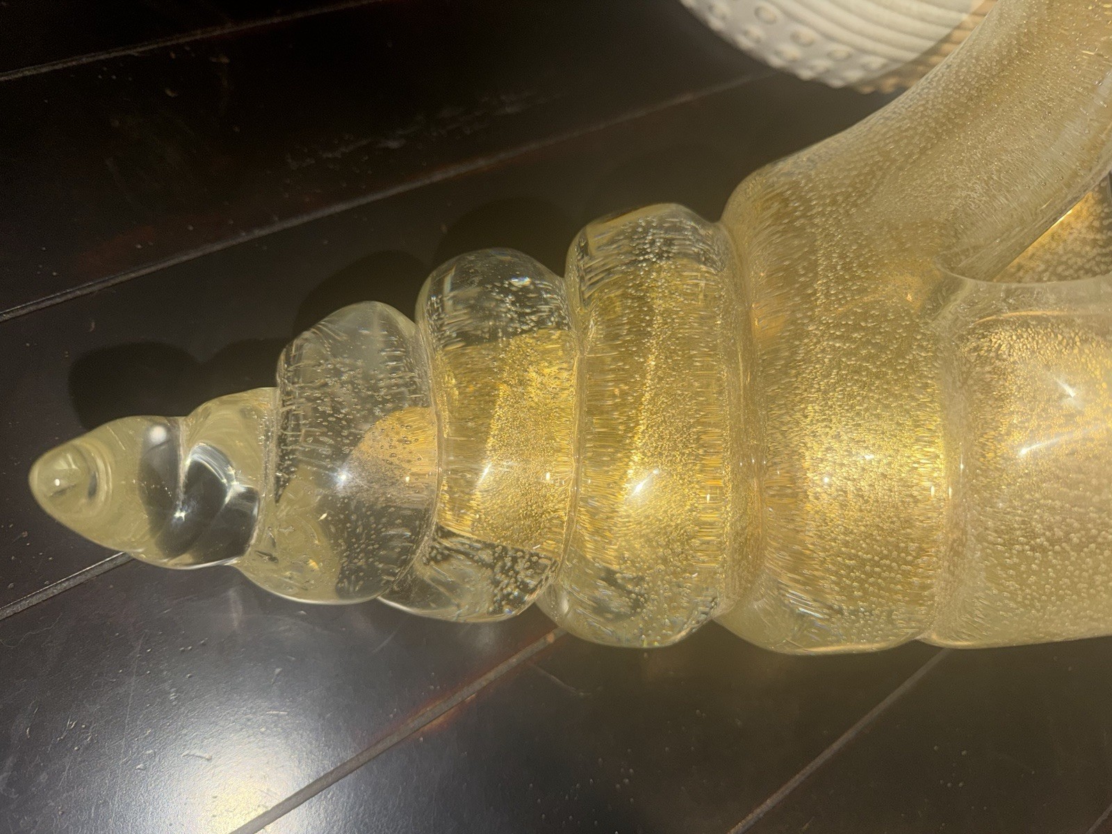 Vintage Murano Conch Shell