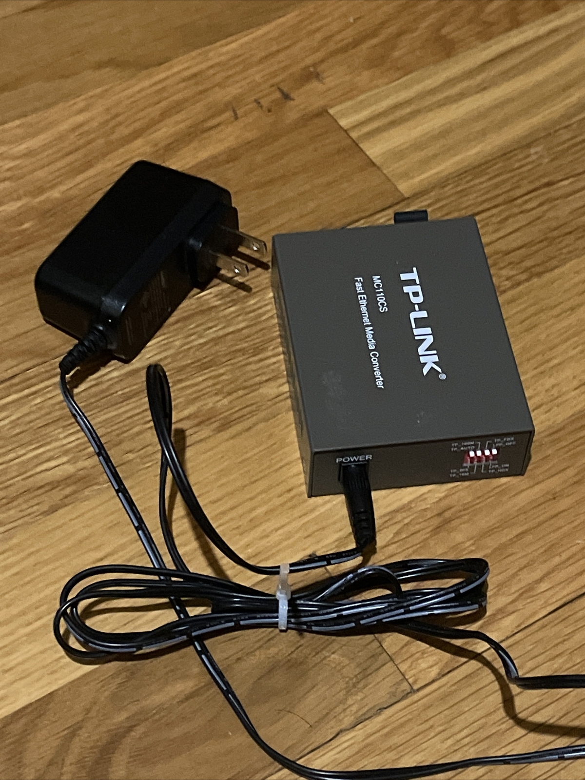 TP-Link MC110CS - 10/100 Mbps Single Mode Media Converter - Open Box