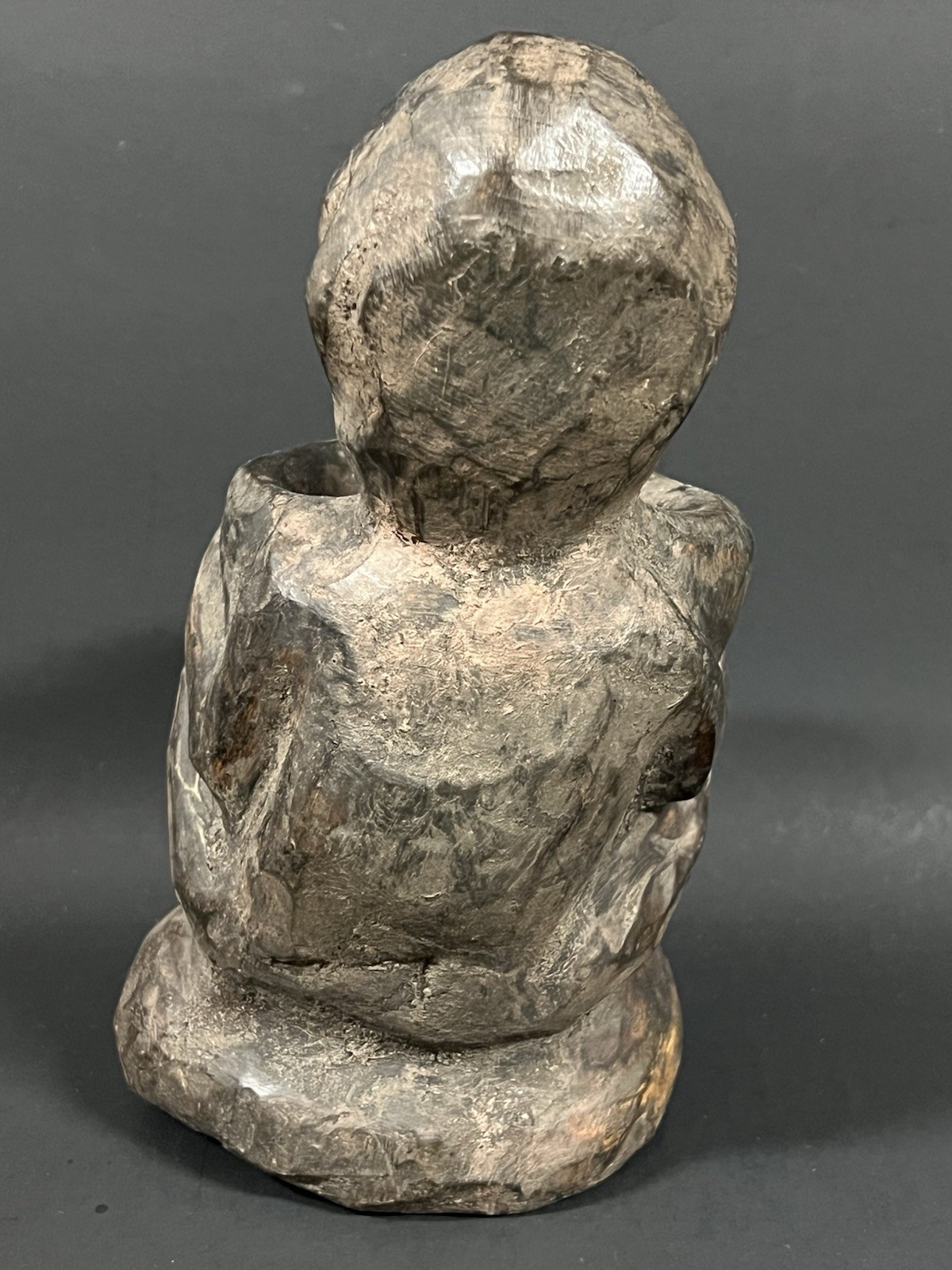 Ifugao Authentic Antique Seated Bulul Statue Circa 1900 Luzon Philippines