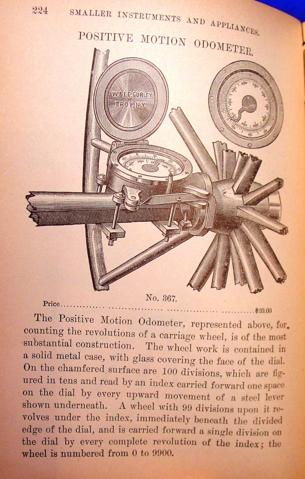 1889 Gurley Surveying & Drafting Insts. Catalog/Manual