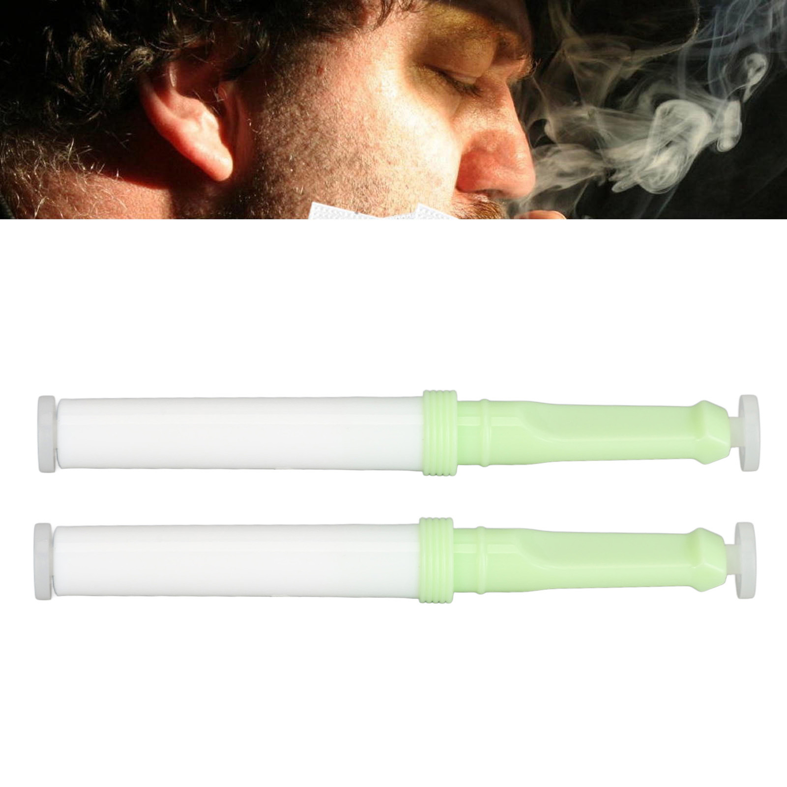 2pcs Smoke Cessation Device Concentration Stress Relief Anxiety Reduction Qu HPT