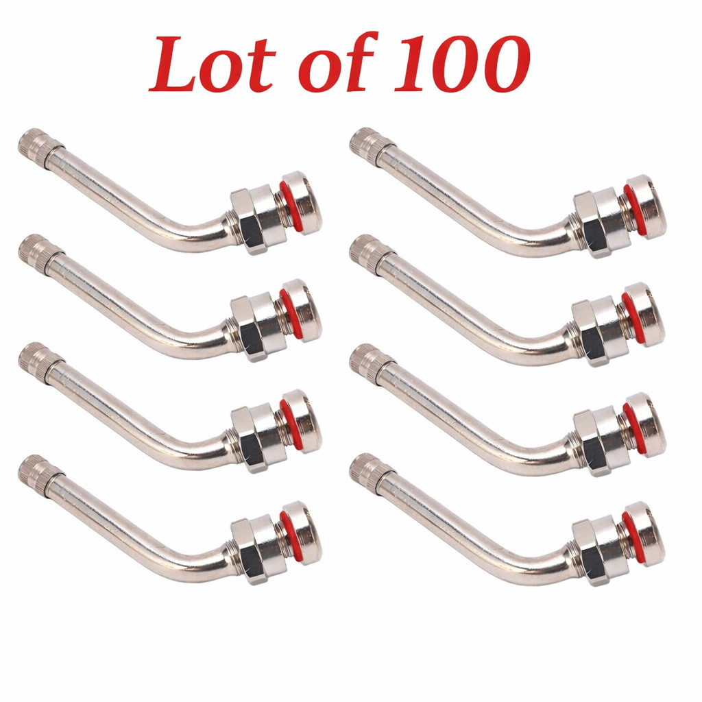 100 Kits New TR545D Truck Tire Valve Stems for New 22.5 & 24.5 Alcoa Aluminum