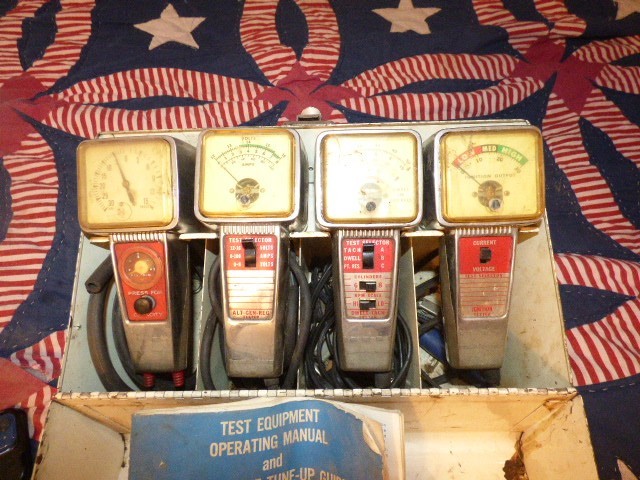 Kal-Equip Co TUNEMASTER Vintage complete set of 4 Timing lightS