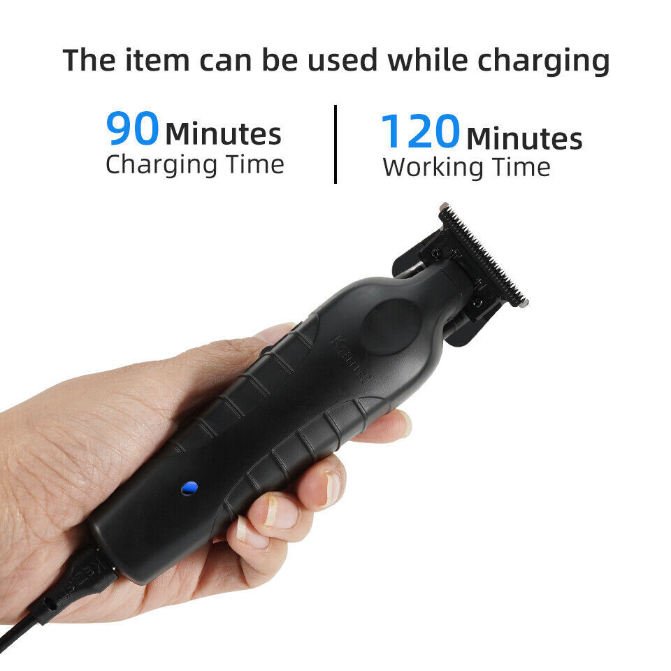 KM-2299 Cordless Electric Hair Trimmer Clipper Professional Cutting Machine