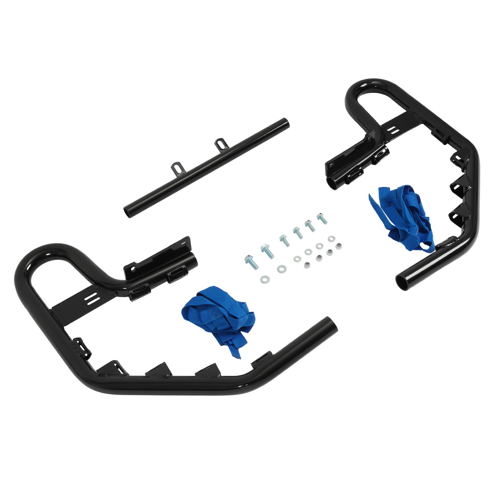 For Yamaha Raptor 660 YFM 660R 2001-2005 Left & Right Nerf Bars Peg Heel Guards