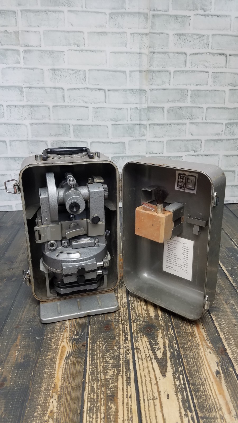 THS Model 7201 Transit Theodolite Surveying/Survey Level Made in Japan with Case