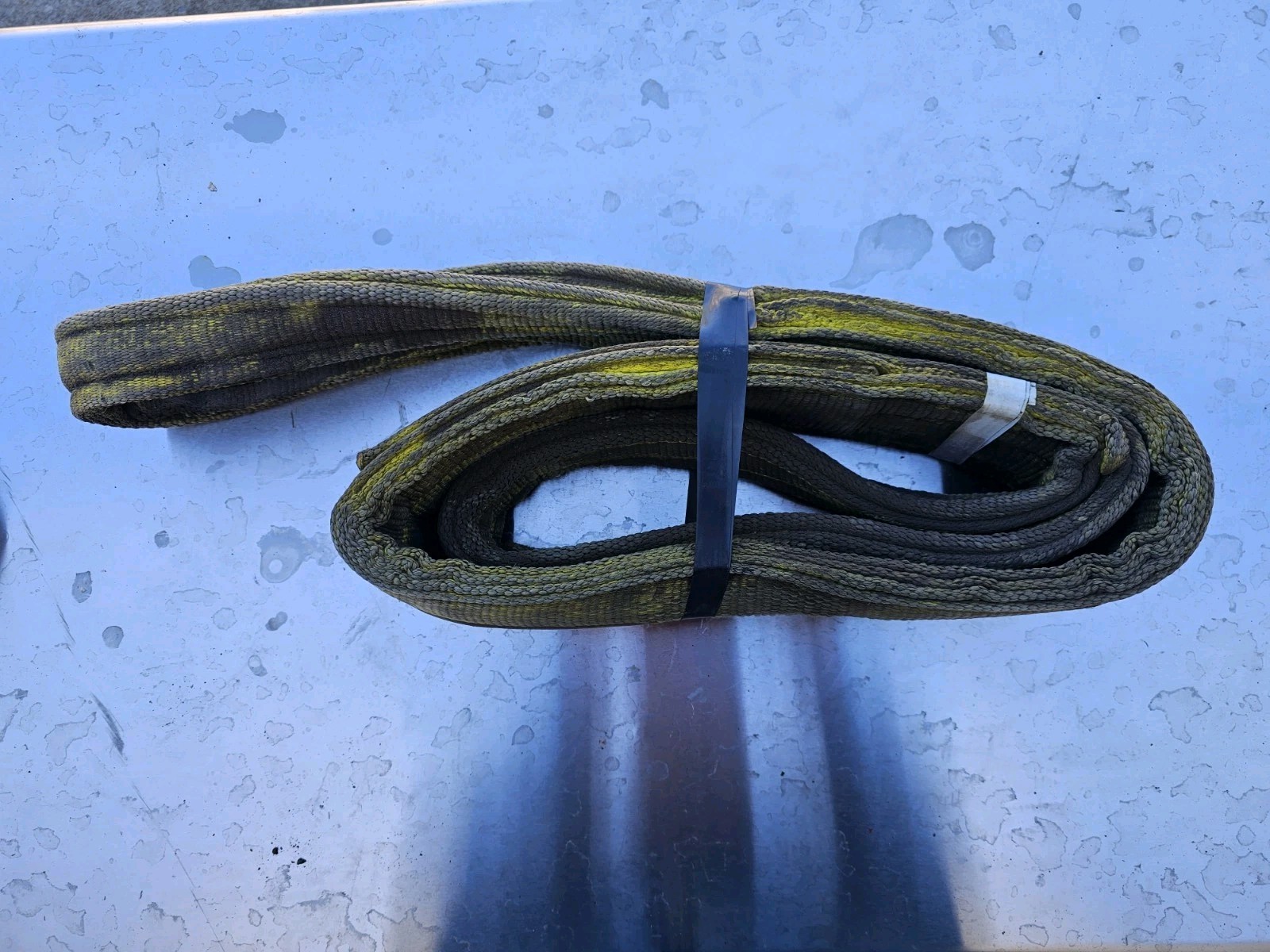 VERNON BLACK DIAMOND LIFTING PRODUCTS 4" X 6' NYLON SLING USA CHOKER STRAP