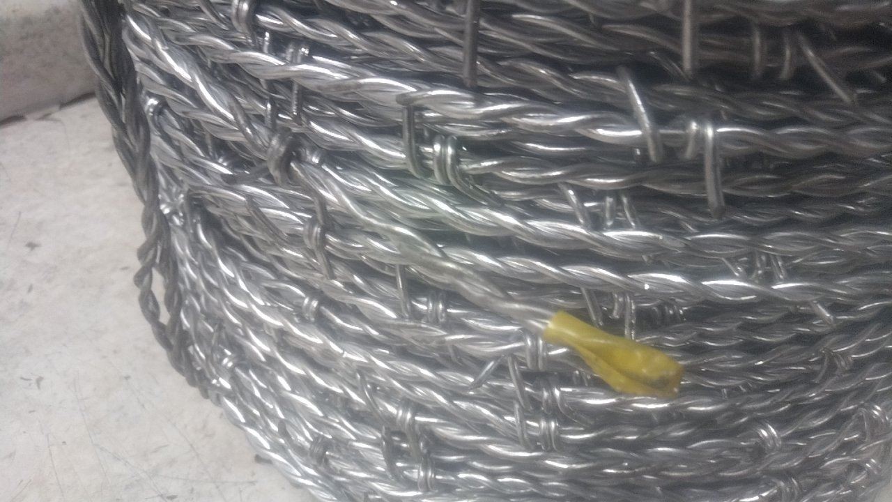 Brand Name 4LVN9 1,320 Ft Length 12-1/2 Gauge Steel Barbed Wire