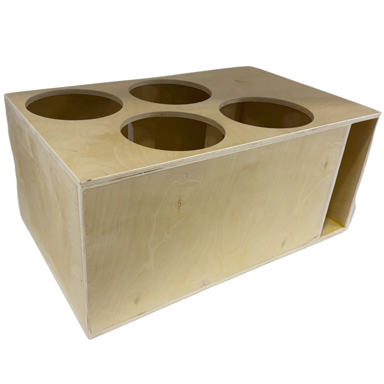 4X12" BIRCH 3/4 SPL EDITION Vented Subwoofer Box Ported Enclosure