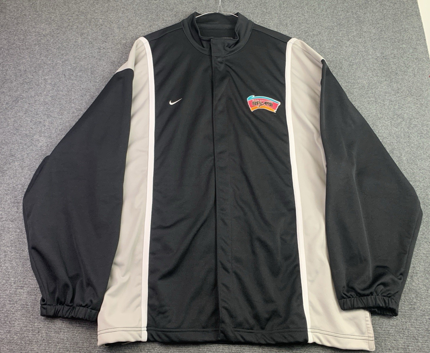 Vintage San Antonio Spurs 90s Team Nike 1999-00 Warm Up Jacket Mens XL Button Up