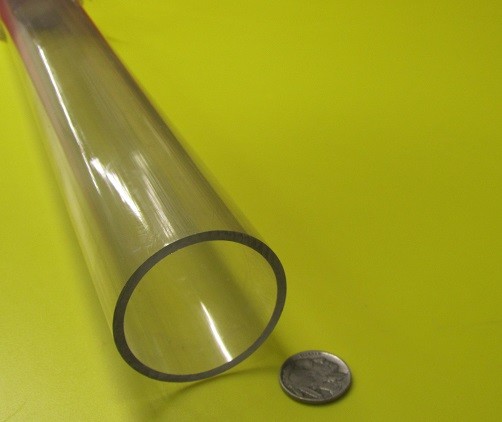 Polycarbonate Clear Round Tube / Tubing 2.00" x 1.75" (2.0" x 1 3/4")-946