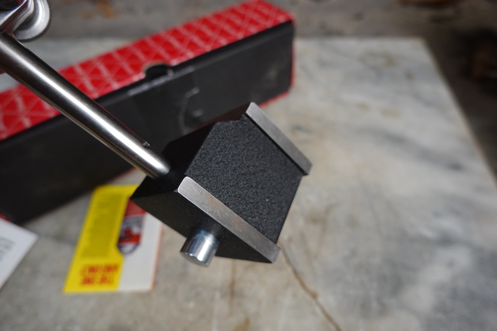 LS STARRETT MAG BASE IND HOLDER 657AA UNUSED Original Box Machinist Mechanic