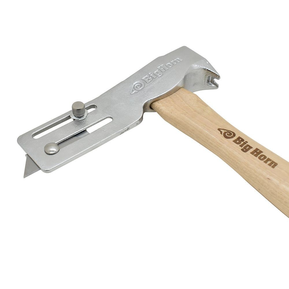 Big Horn 15144 17 Oz Magnetic Face Roofing Hatchet