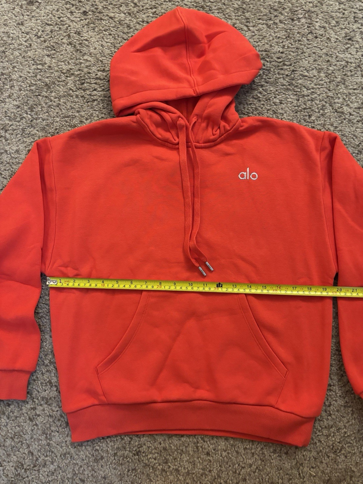 Alo Accolade Hoodie - Bright Red (Size Extra Small XS)