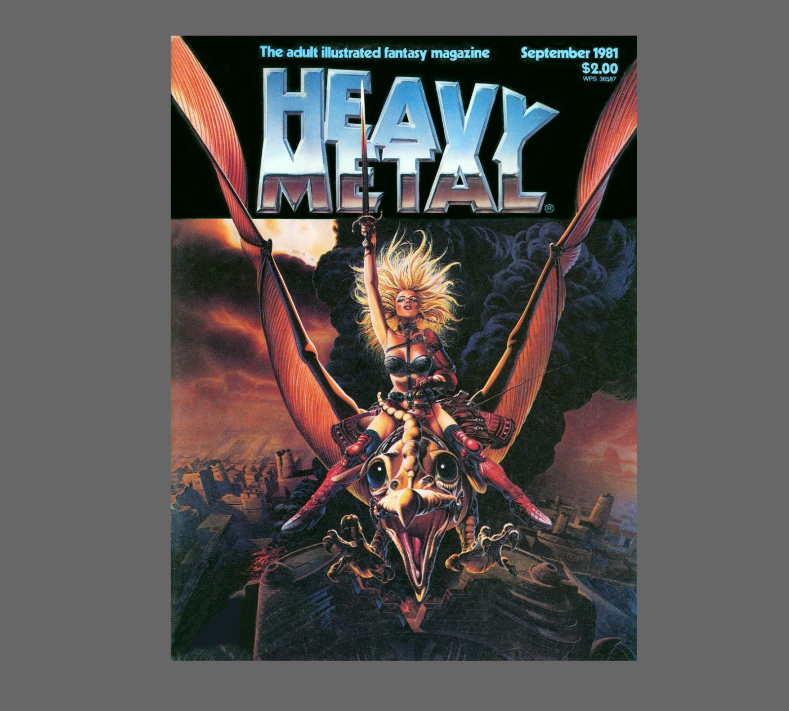 545 Issues HEAVY METAL Magazine Complete Collection