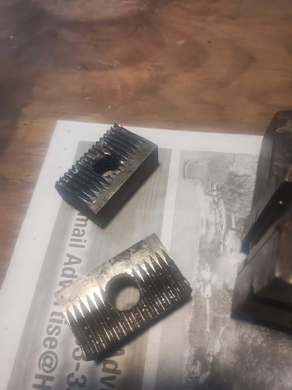 Vintage Machinists Drill Press Vise Jaw 6 Inch