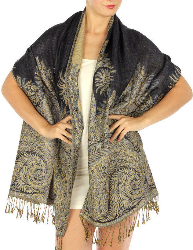 Fashion luxury Paisley Pashmina Scarf Shawl Wrap 17 COLORS