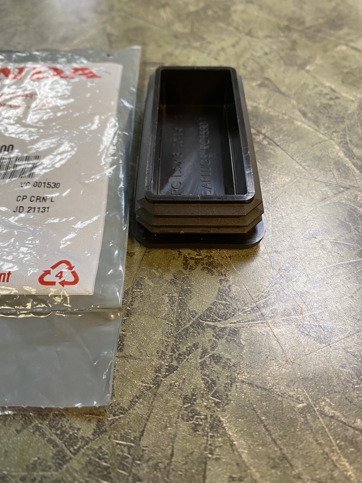 OEM Honda Pioneer 500 520 700 SXS Frame End Cap 90883-HL3-A00