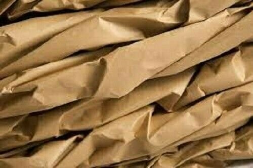 24" wide x 900' long 40 lb Rolled Brown Kraft Paper Shipping Void Crafting Fill