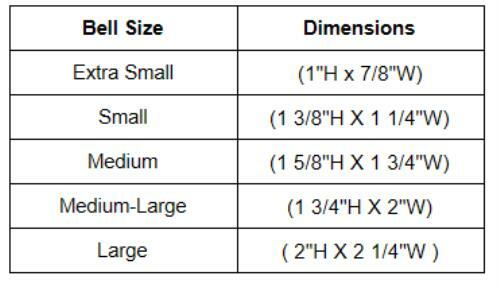 Warner Brand Dog Pet Collar Cow Bell with leather loop