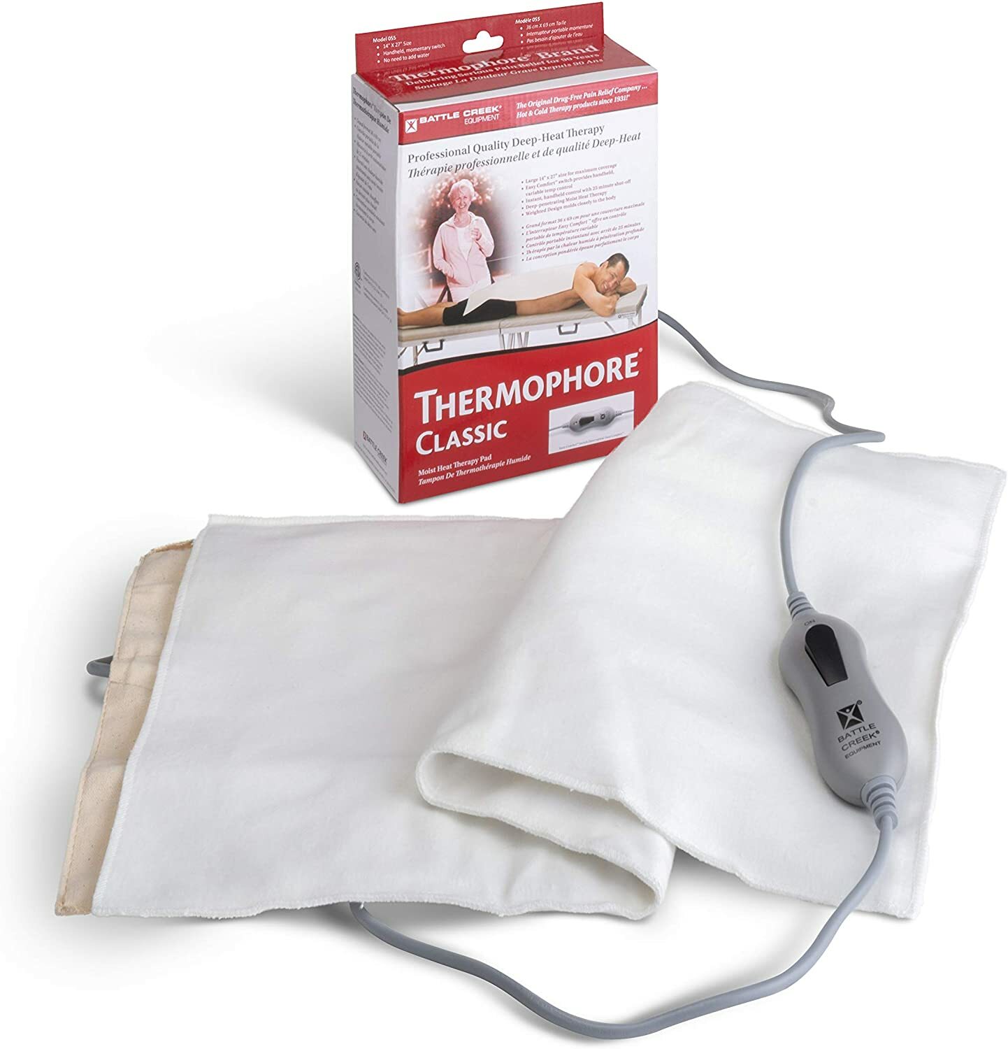 Battle Creek Thermophore Moist Heat Pad (Model 055) 14 x 27 | Authentic