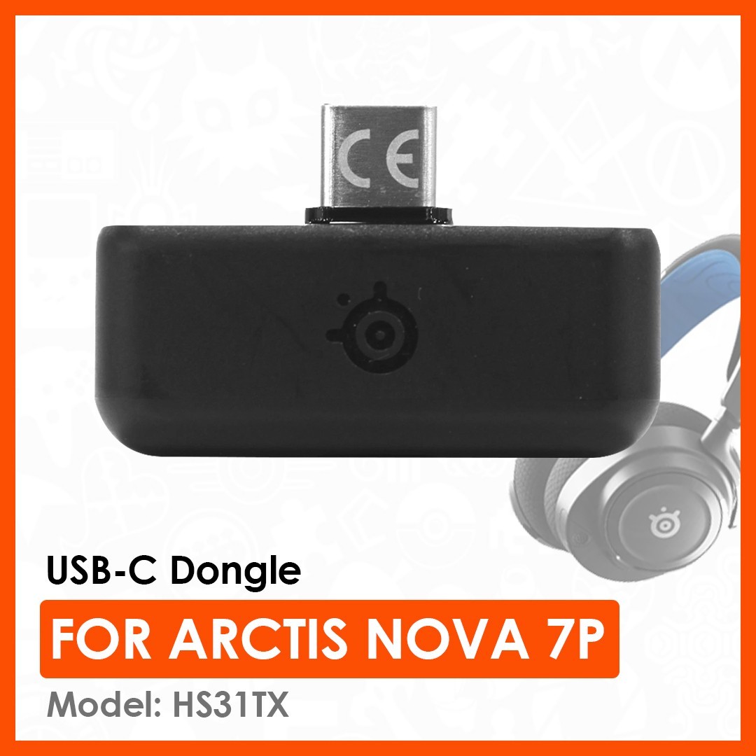 Genuine OEM SteelSeries USB-C Dongle MPN: HS31TX for SteelSeries Arctis Nova 7P