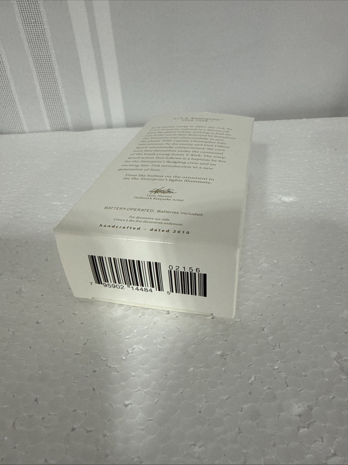 Hallmark USS Enterprise Star Trek Ornament