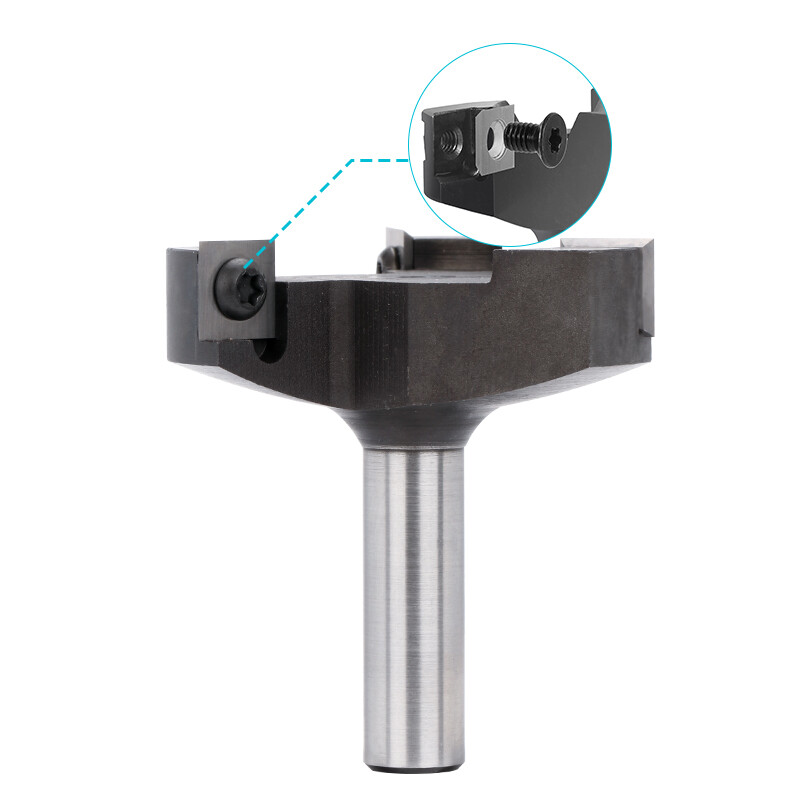 CNC Spoilboard Surfacing Router Bit 1/2" Shank Slab Flattening Wood Planer Bit