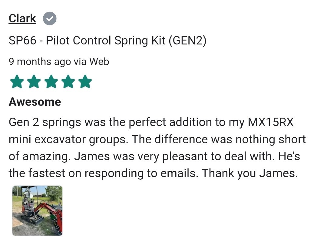 AGT MH12RX, MX12RX, MX15RX Joystick Upgrade–Pilot Control Spring Mod | SP66 GEN2