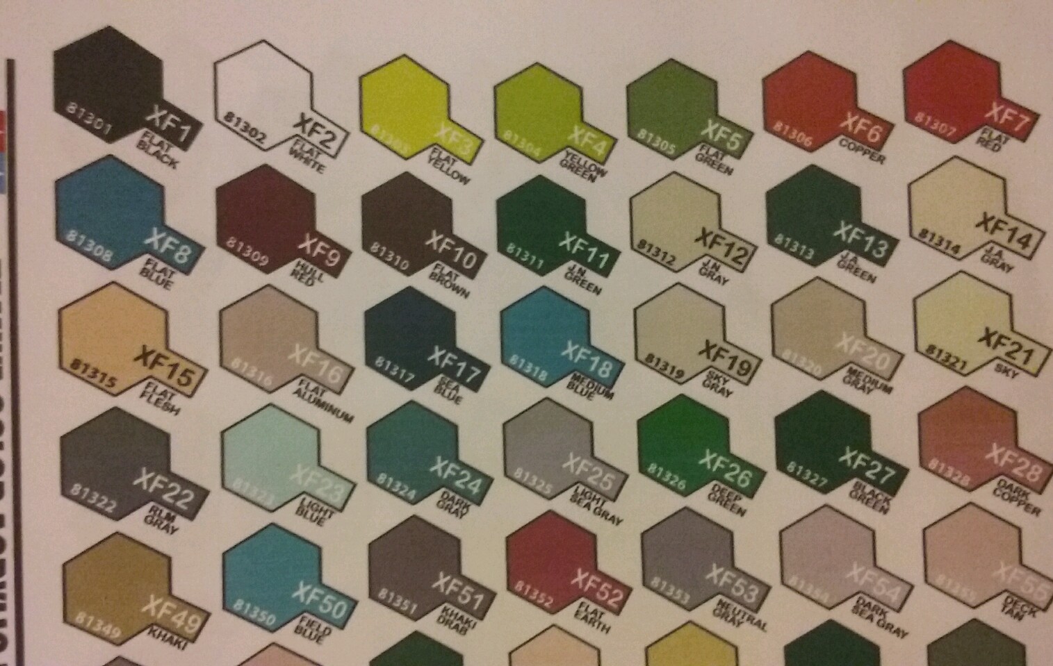 Tamiya acrylic paint. BUNDLE!!! 23ml, pick any 10.