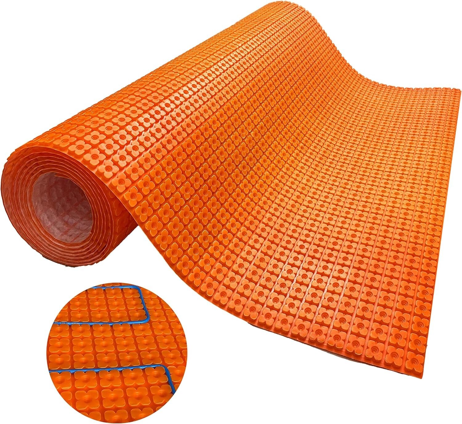 MAXKOSKO Heated Floor Uncoupling Membrane Roll Underlayment Membrane