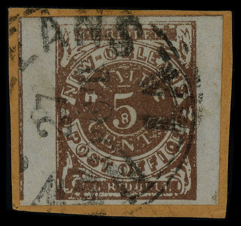 CSA Scott# 62X4, New Orleans Town CXL,  on Piece PF Cert  (56553)