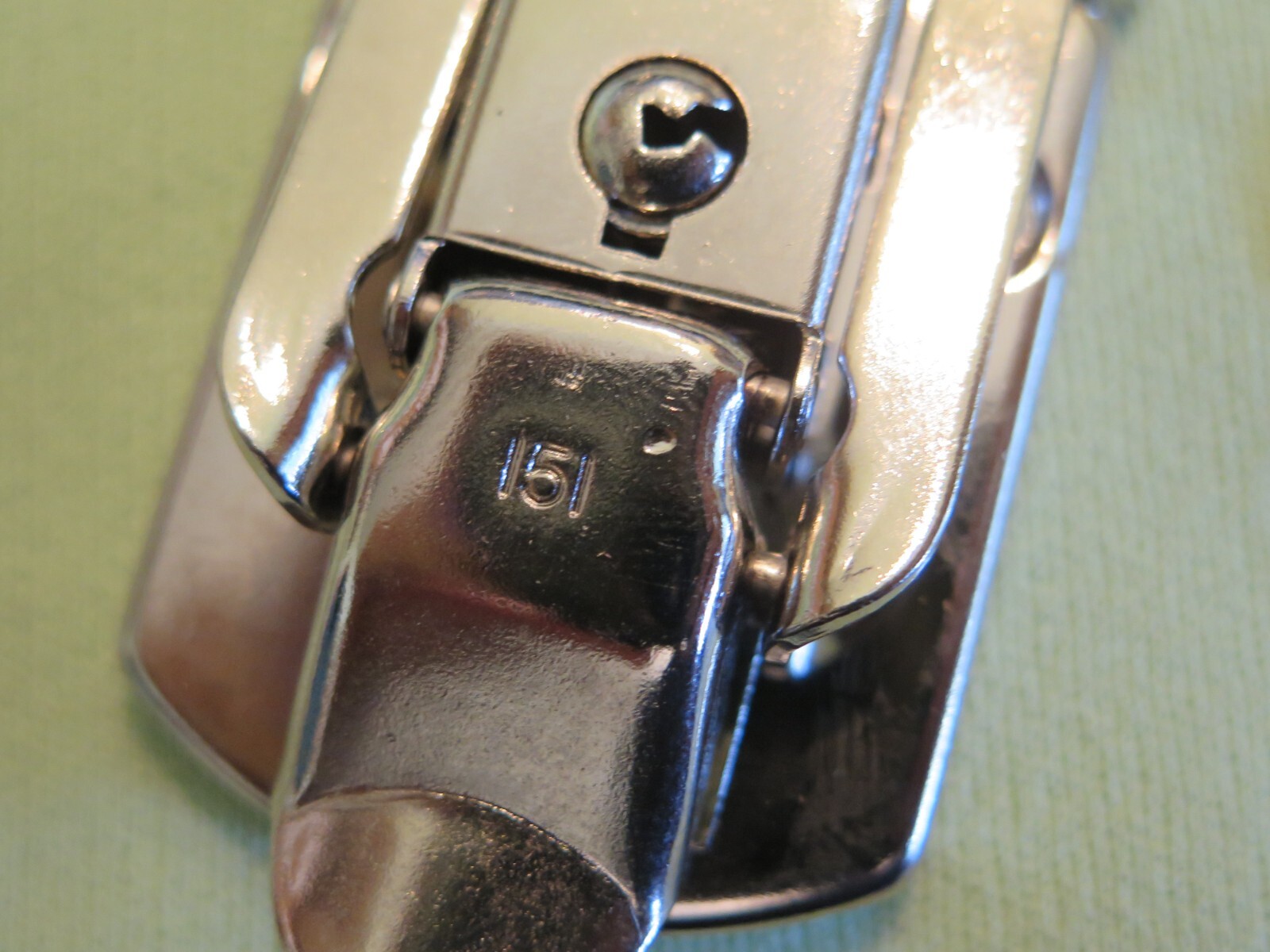 Vintage NOS 3" USA Excelsior latch for tool box Remline Gerstner machinist chest