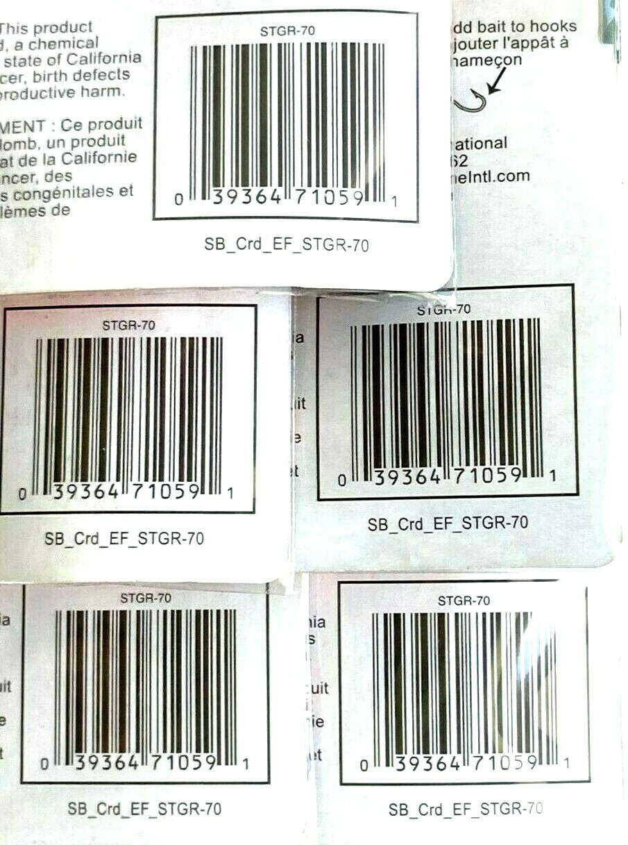 South Bend 5 PACKS Sturgeon Rig Size 7/0 Two Hook 36" Wire Leader STRG-70
