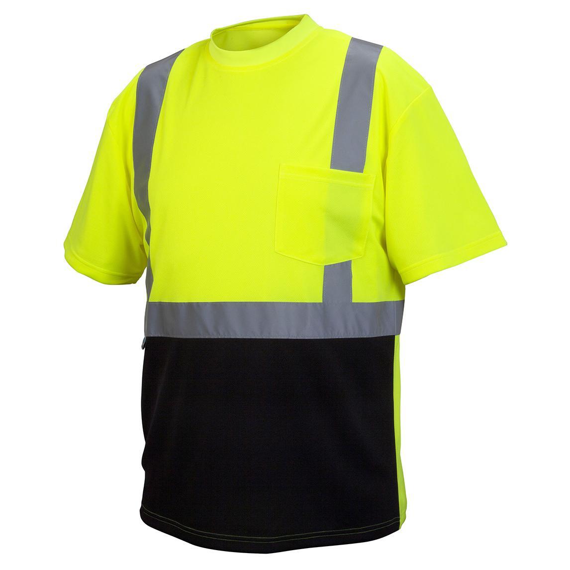 ANSI ISEA Class 2 Reflective Hi Vis Safety T-Shirt New